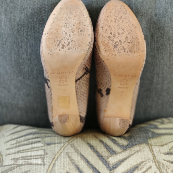 Loeffler Randall Chunky Heels Size 7.5 - Picture 9 of 9